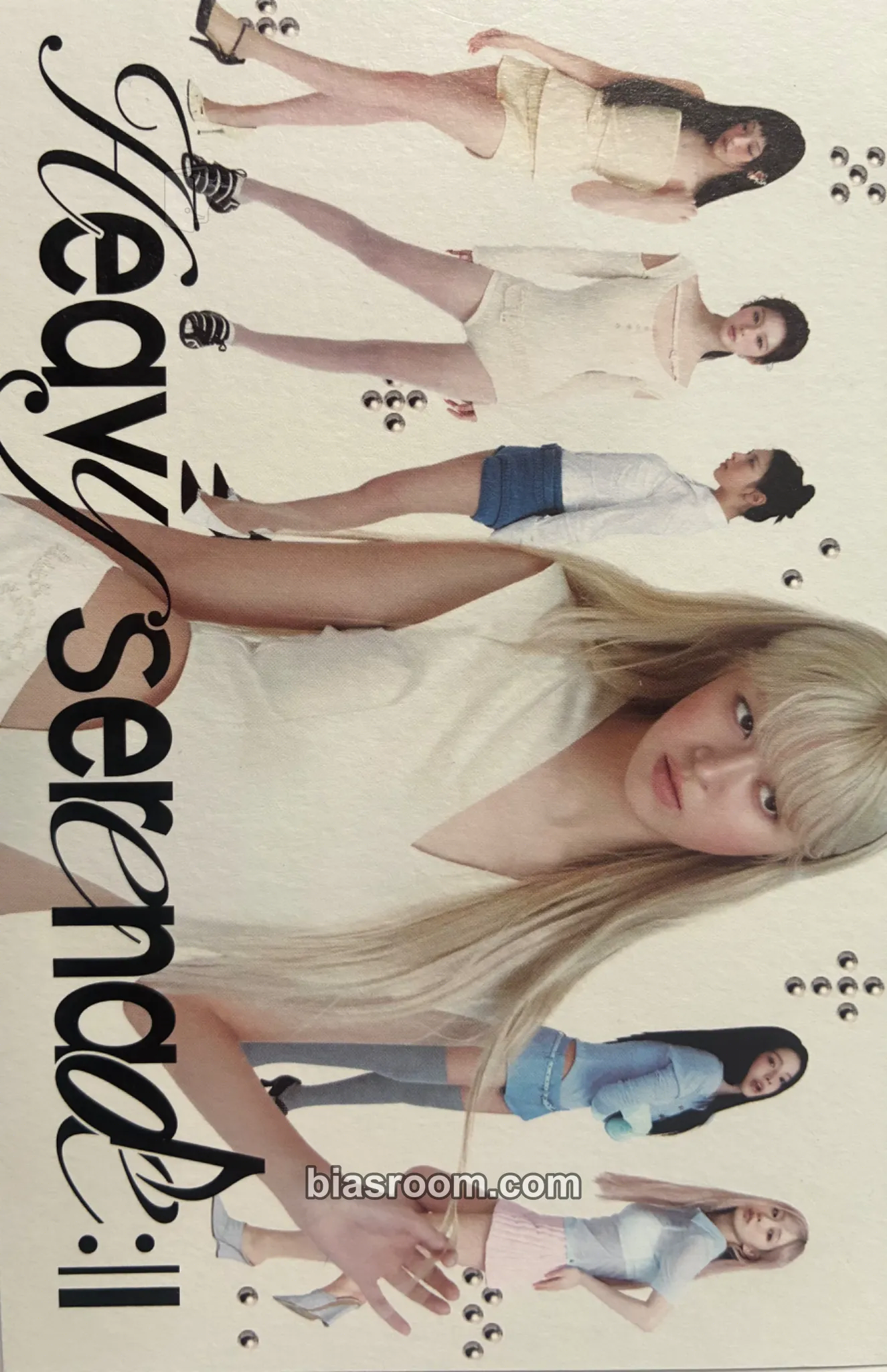 Lily Heavy Serenade Photocard - NMIXX - NMIXX K-pop photocard