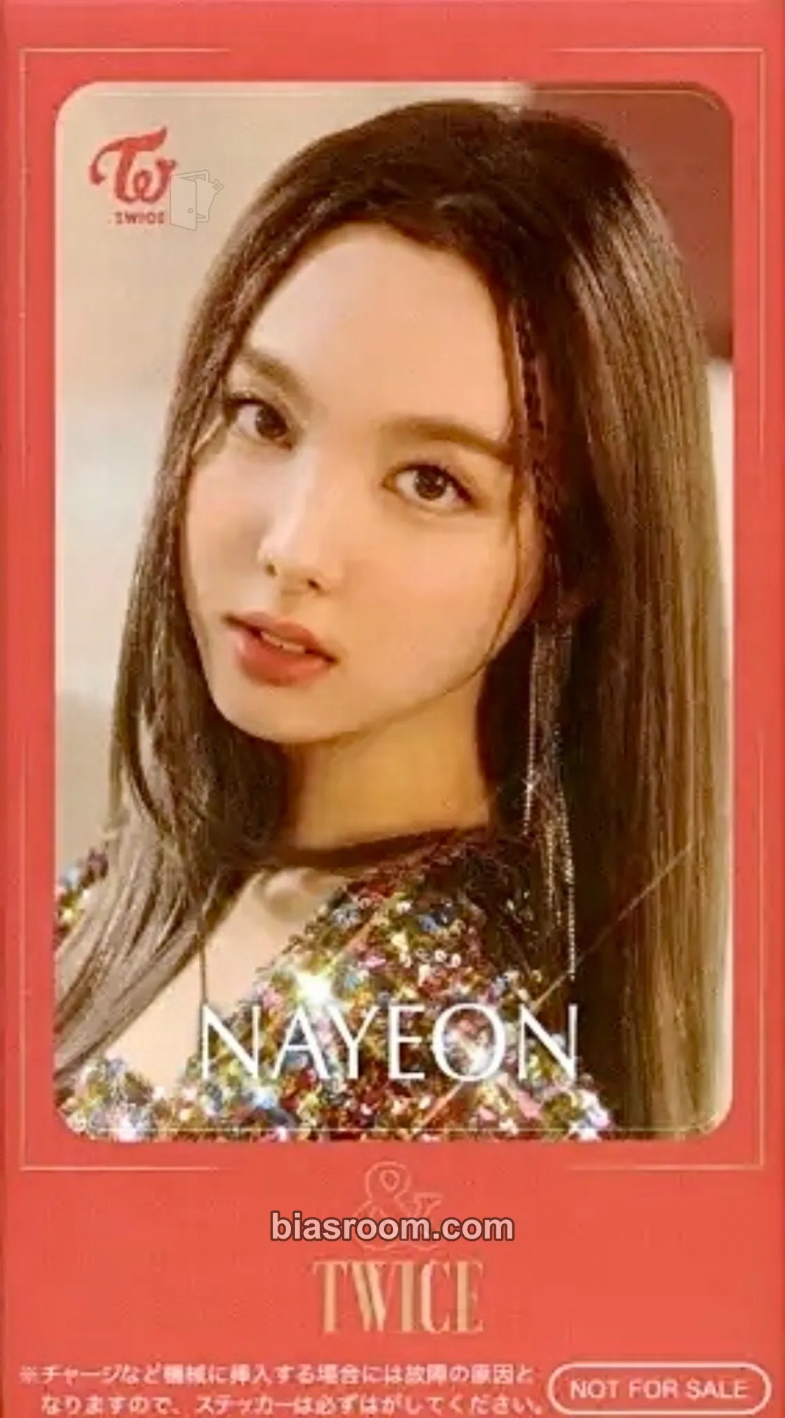 Nayeon &TWICE Photocard - TWICE - TWICE K-pop photocard