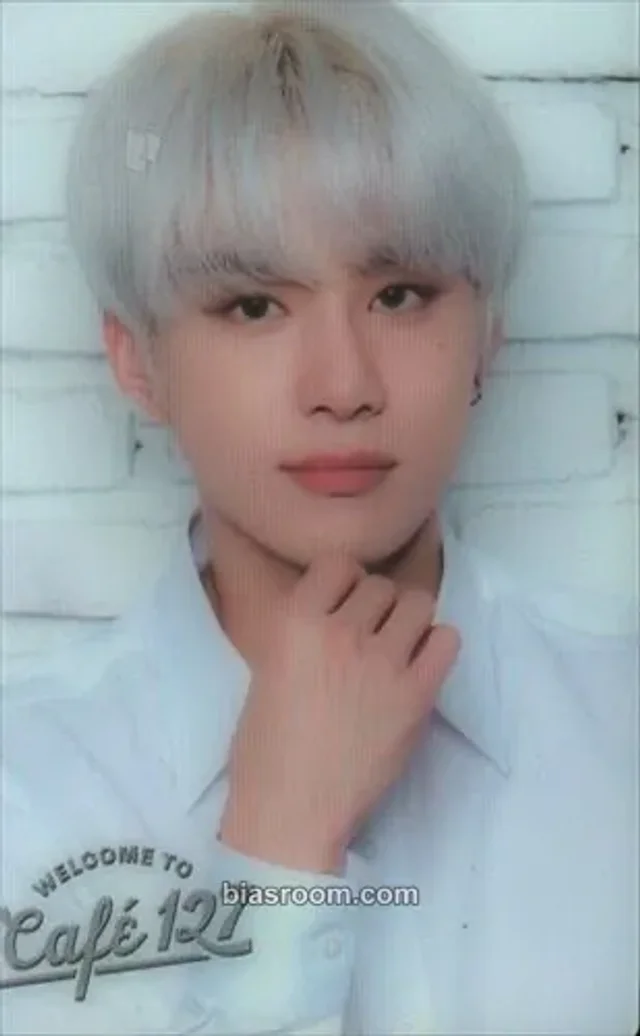 NCT 127 - Jungwoo - Café 127 Event fanclub jpfc (japan fanclub) japan cafe event pvc card random photocard entrance / attendance benefit