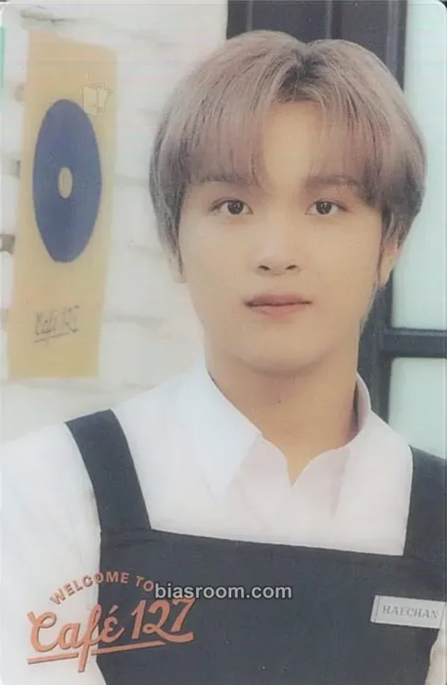 NCT 127 - Haechan - Café 127 Event cafe event pvc card japan advance reservation benefit random photocard