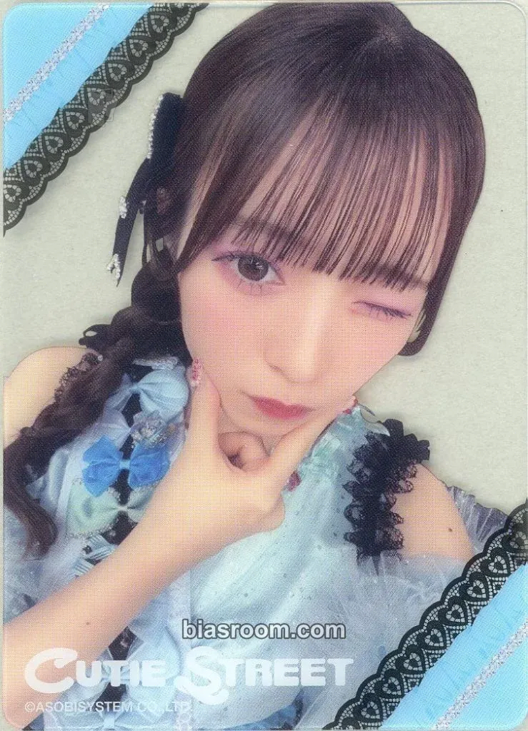 Miyu Umeda Clear Trading Cards -Sash Outfit Edition- Photocard - Cutie Street - Cutie Street K-pop photocard