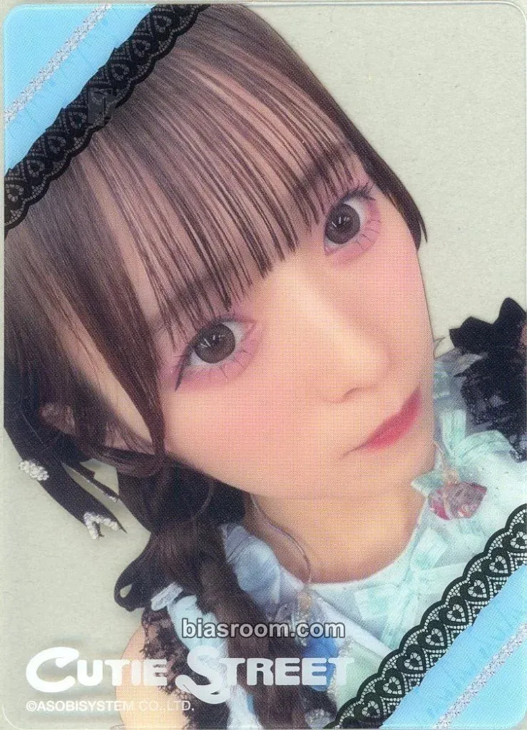 Miyu Umeda Clear Trading Cards -Sash Outfit Edition- Photocard - Cutie Street - Cutie Street K-pop photocard