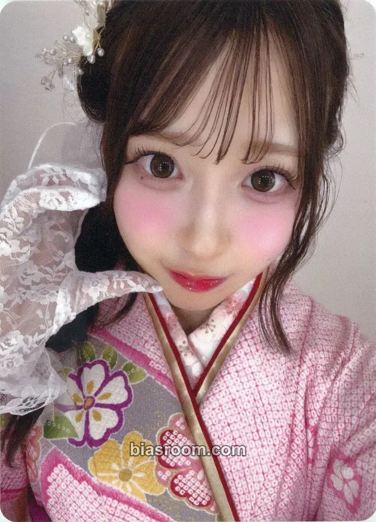 Haruka Sakuraba Random Trading Card -2026 Furisode Costume Edition- Photocard - Cutie Street - Cutie Street K-pop photocard