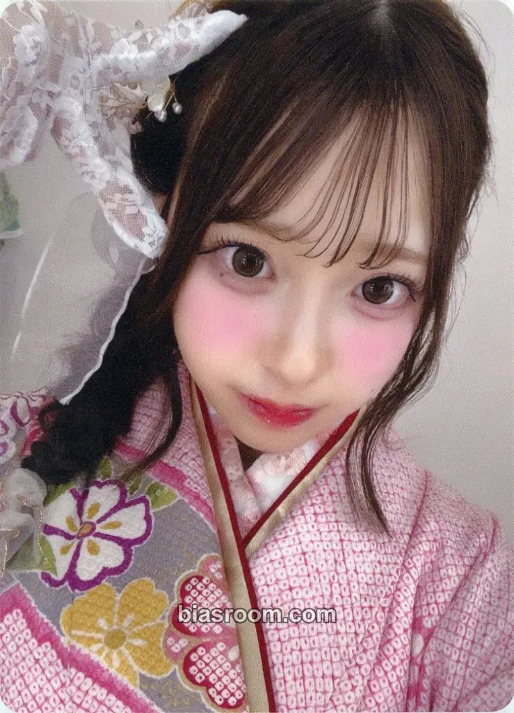 Haruka Sakuraba Random Trading Card -2026 Furisode Costume Edition- Photocard - Cutie Street - Cutie Street K-pop photocard