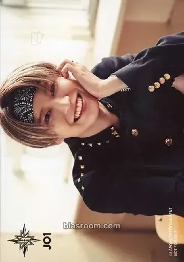 JO1 - Ruki Shiroiwa - STARGAZER Album fortune music purchase benefit printed photo