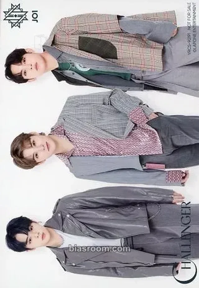 JO1 CHALLENGER K-pop photocard