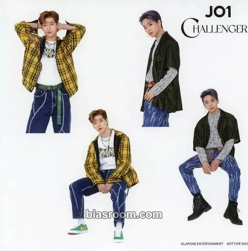 CHALLENGER Photocard - JO1 - JO1 K-pop photocard
