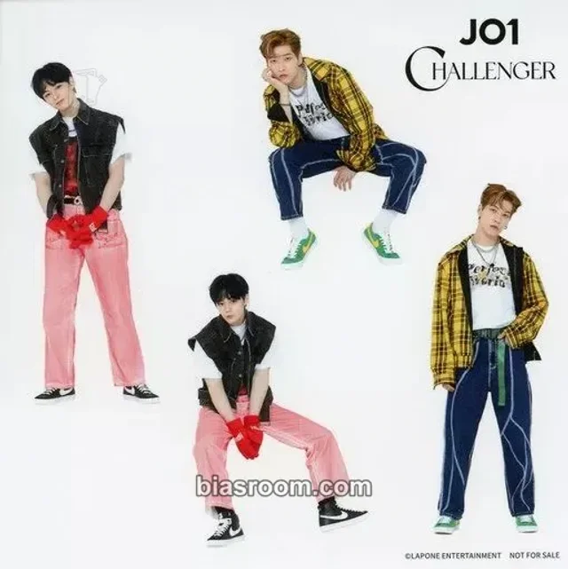 JO1 - Sukai Kinjo & Shion Tsurubo - CHALLENGER Album tower records japan purchase benefit sticker sheet