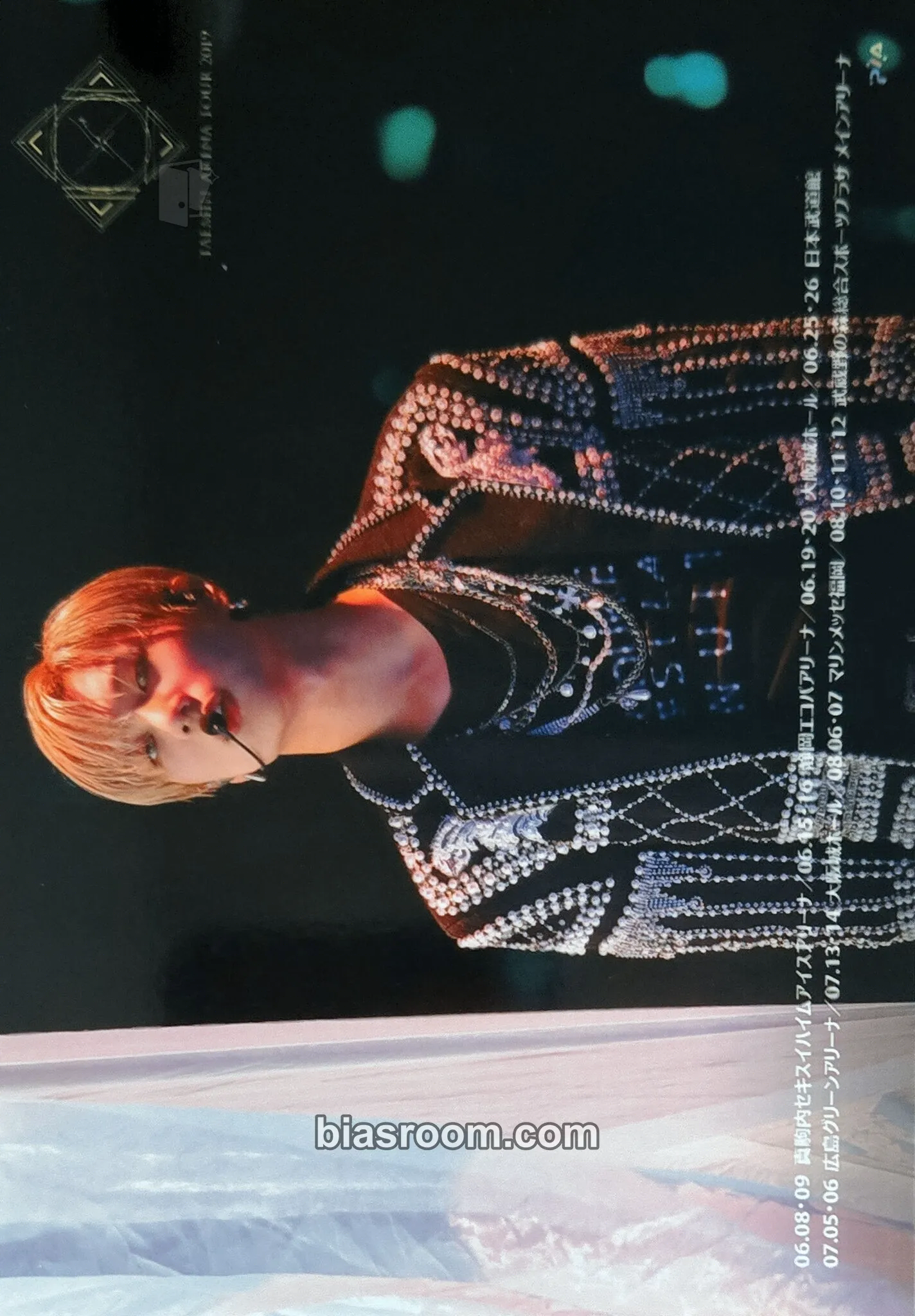 Taemin TAEMIN ARENA TOUR 2019 ~X™~ Photocard - Taemin K-pop photocard