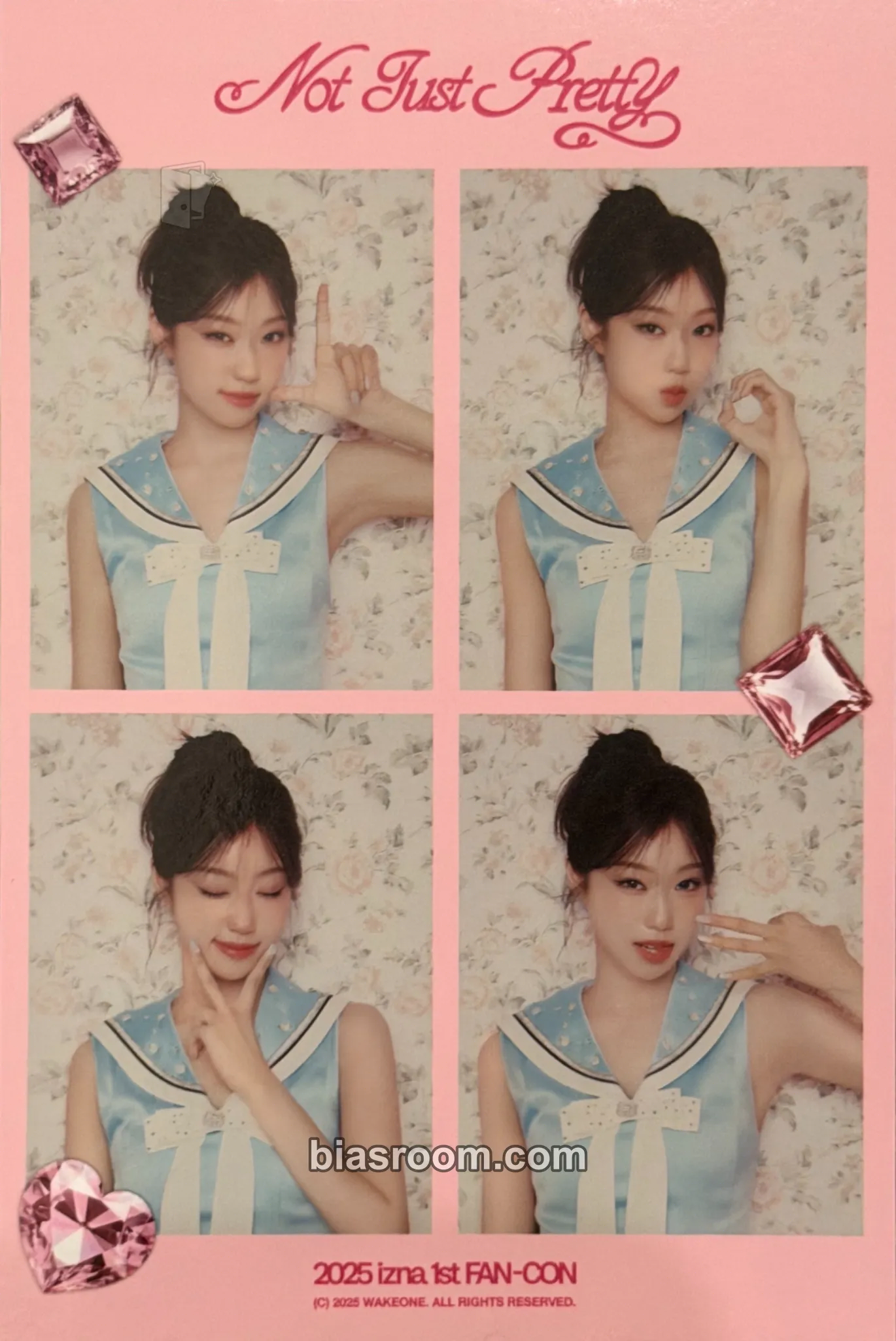 Choi Jungeun 1st Fan Con <Not Just Pretty> Photocard - izna - izna K-pop photocard