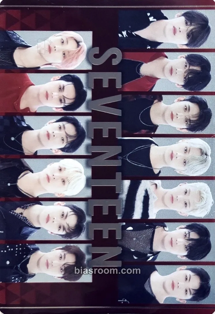 Bandai x SEVENTEEN Brand Collaboration Photocard - SEVENTEEN - SEVENTEEN K-pop photocard