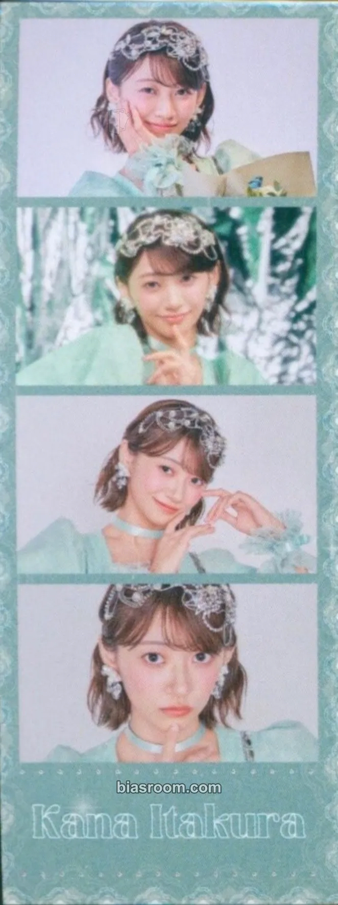 Kana Itakura Raffle lottery - First Single Edition - Photocard - Cutie Street - Cutie Street K-pop photocard