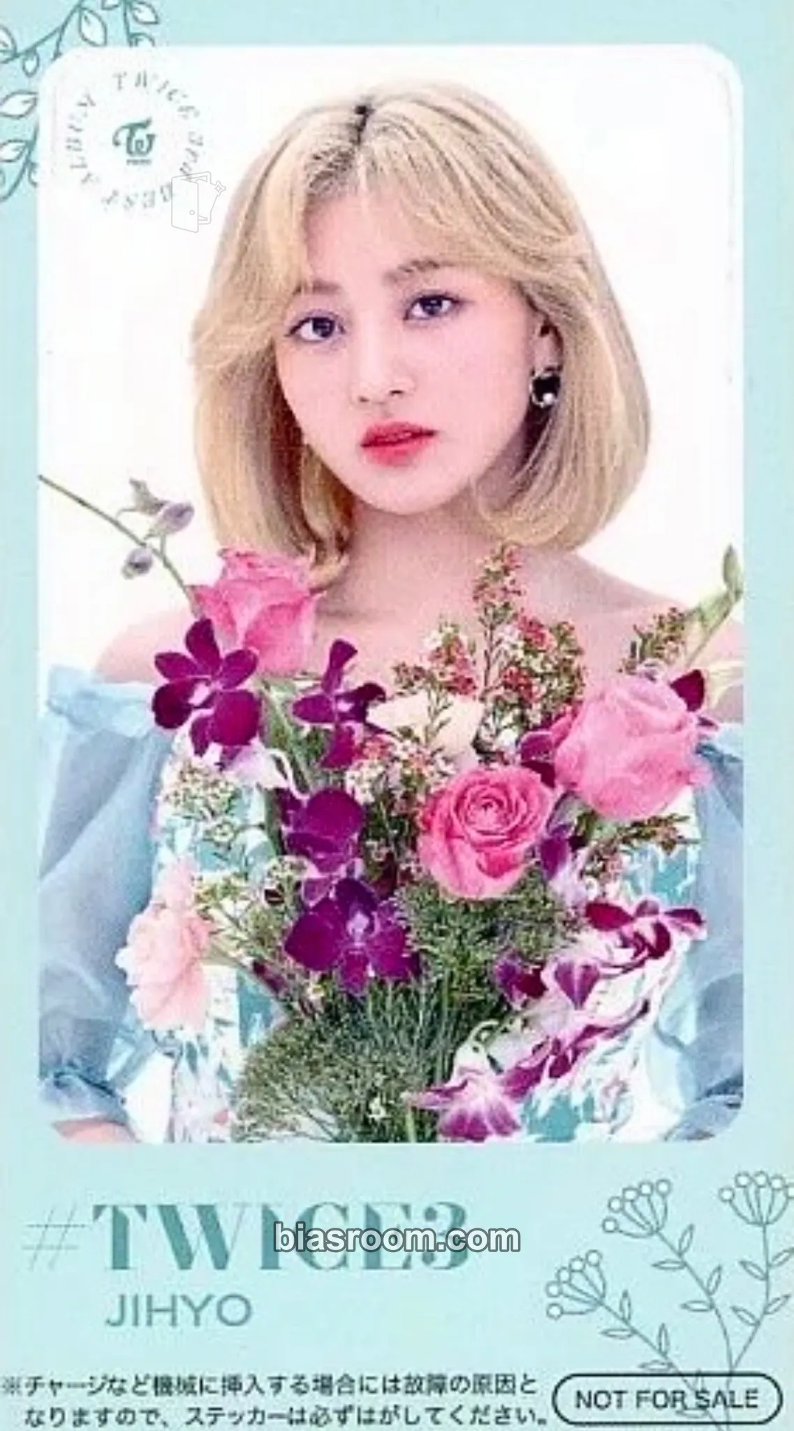 Jihyo #TWICE3 Photocard - TWICE - TWICE K-pop photocard