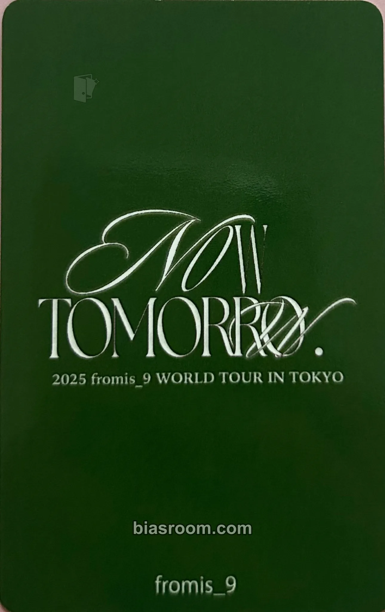 Nagyung 2025 WORLD TOUR <NOW TOMORROW.> Photocard - fromis_9