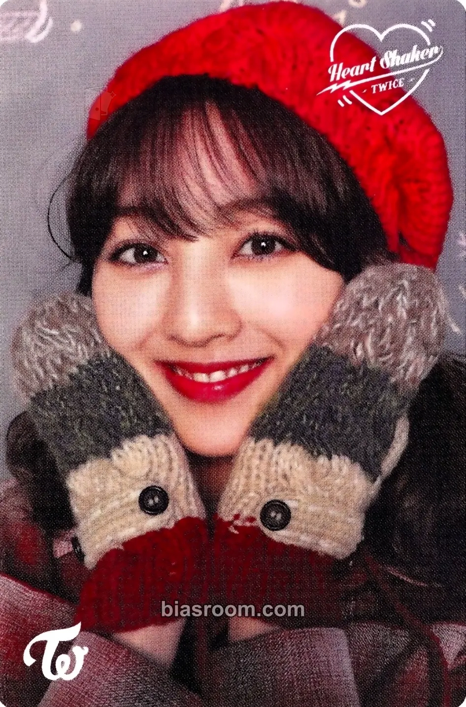 Jihyo Merry & Happy Photocard - TWICE - TWICE K-pop photocard