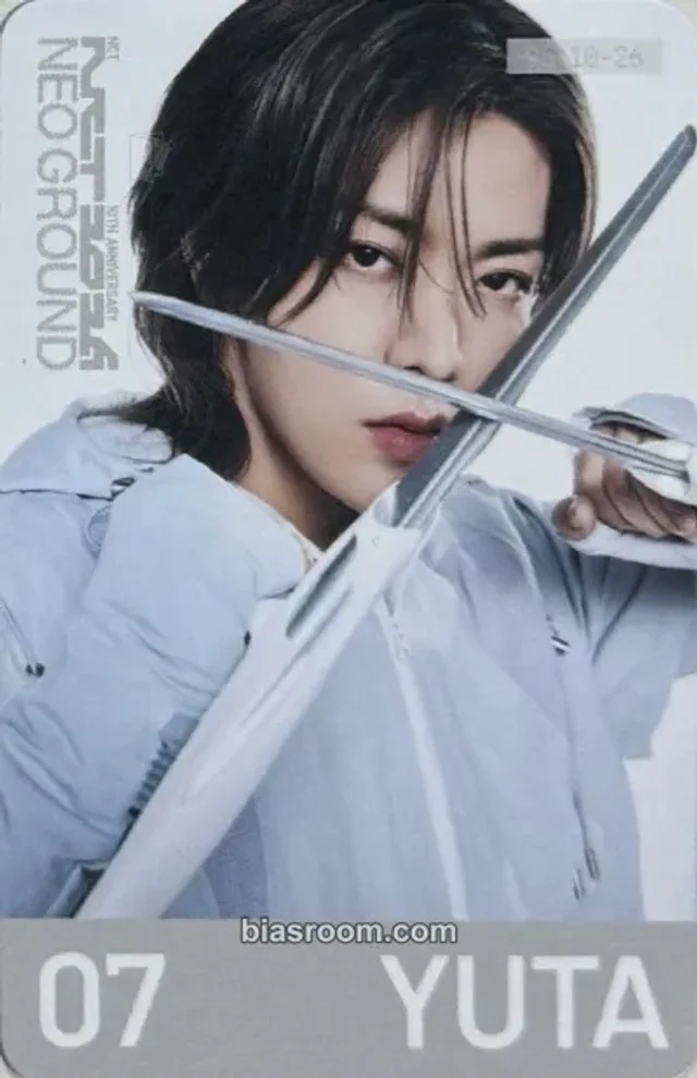 NCT - Yuta - 10TH ANNIVERSARY [NCT 2026] POP UP: NEO GROUND Event merch photocard trading card neo version selfie