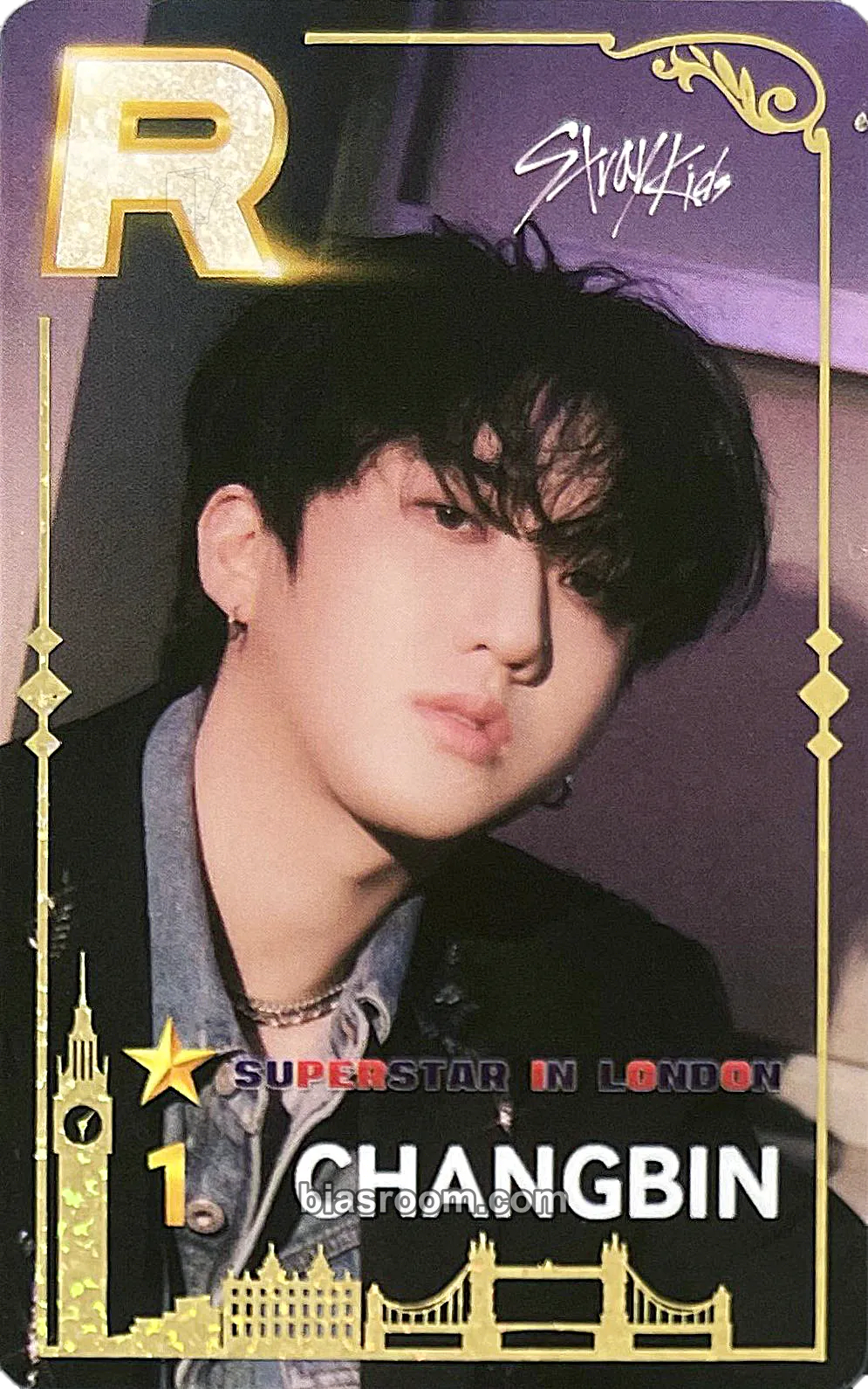 Changbin SuperStar JYP (Pop-Ups Only) Photocard - Stray Kids - Stray Kids K-pop photocard