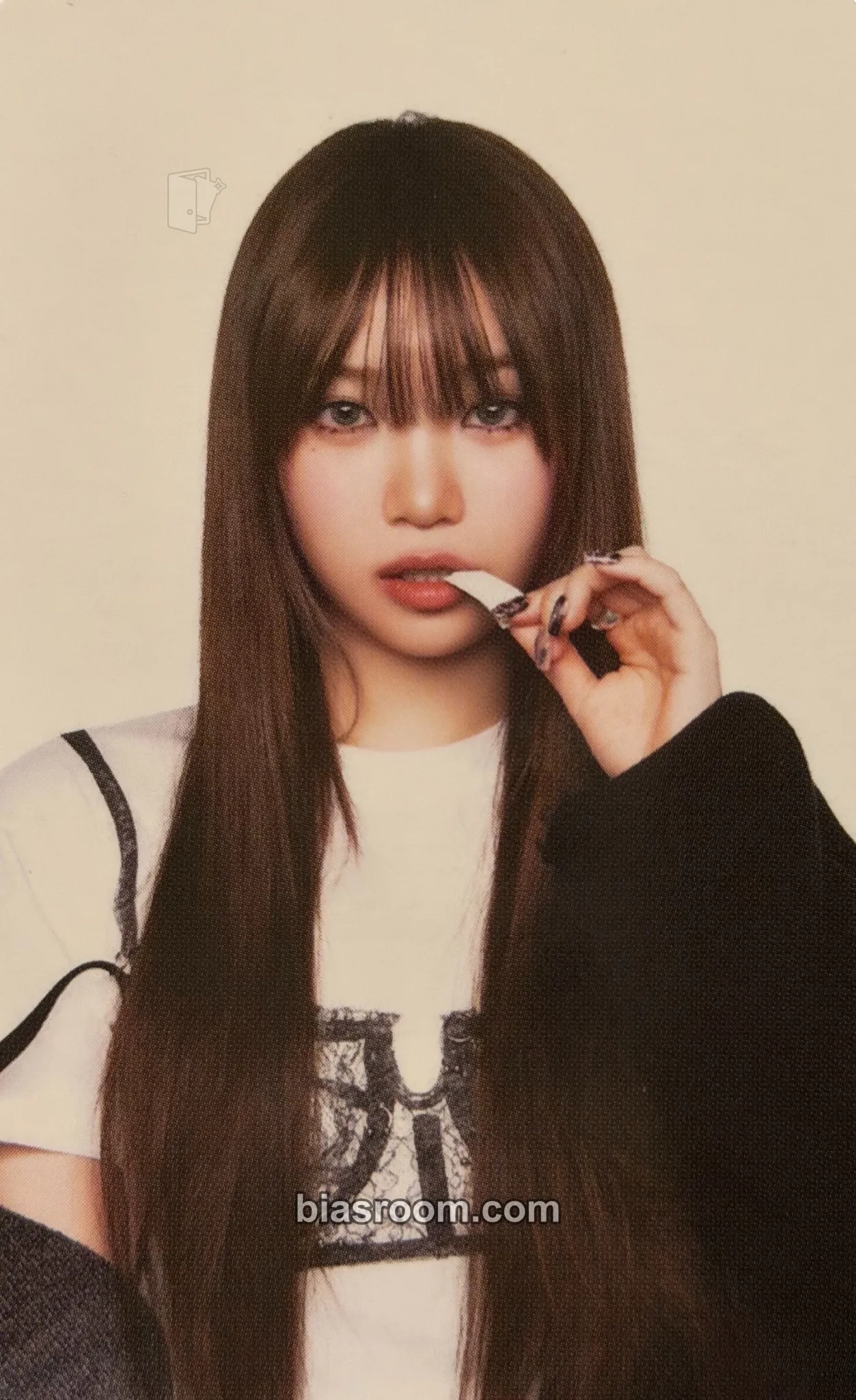 Kim Chaewon SPAGHETTI Photocard - LE SSERAFIM - LE SSERAFIM K-pop photocard