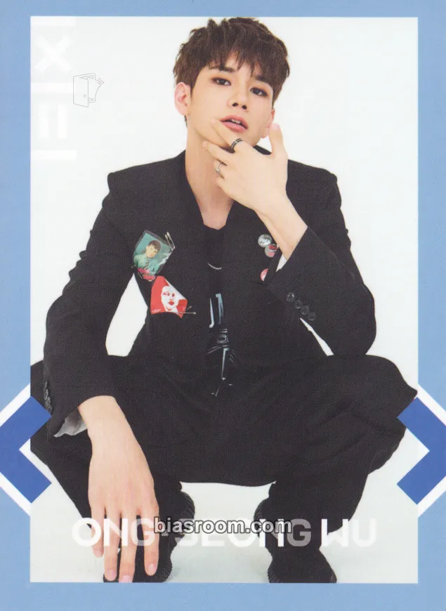 Seongwu 1X1=1 (To Be One) Photocard - Wanna One - Wanna One K-pop photocard