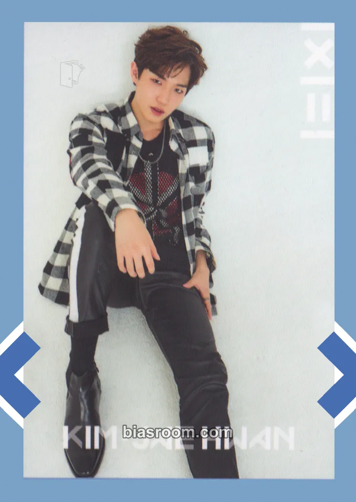 Jaehwan 1X1=1 (To Be One) Photocard - Wanna One - Wanna One K-pop photocard
