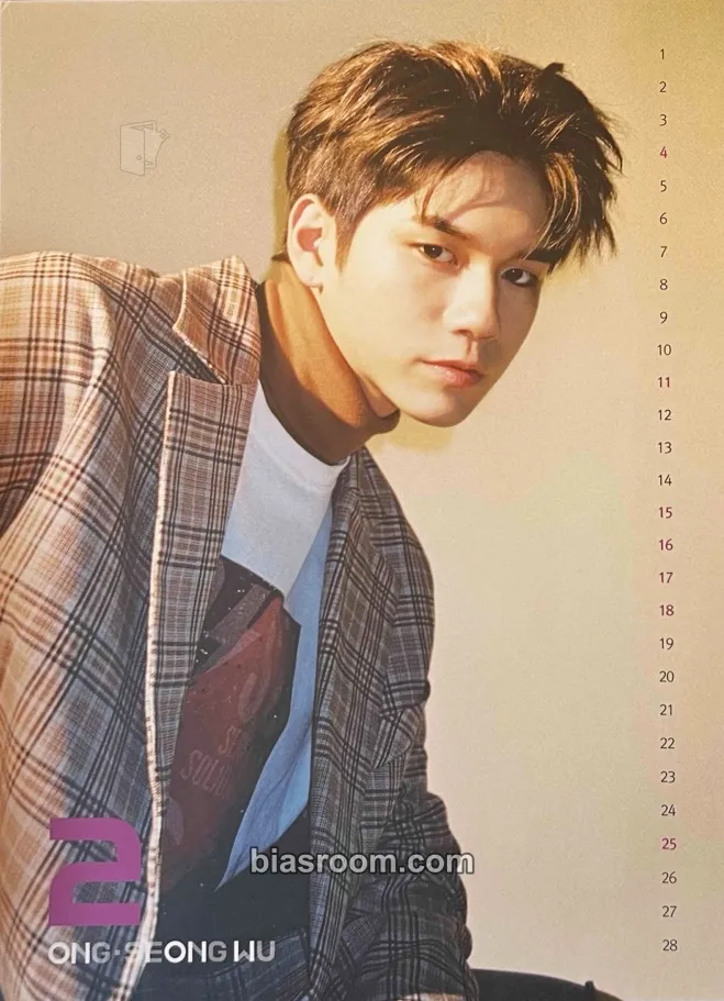Seongwu 1-1=0 (Nothing Without You) Photocard - Wanna One - Wanna One K-pop photocard