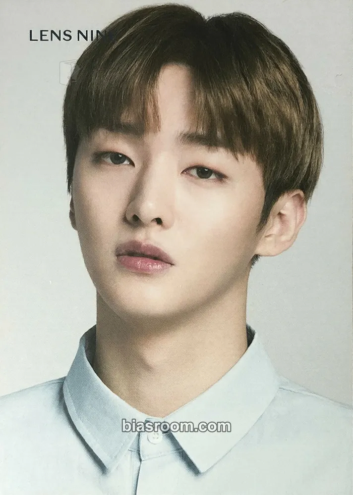 Jisung LENS NINE Photocard - Wanna One - Wanna One K-pop photocard