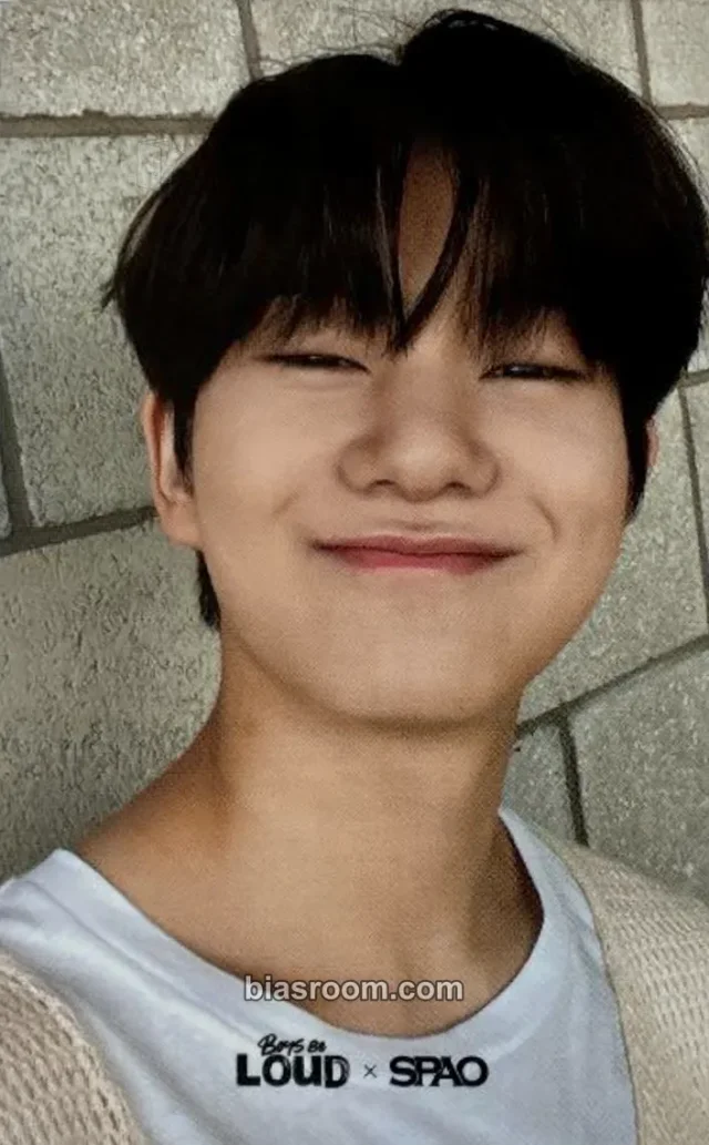 TNX - Hyunsoo - LOUD x SPAO Event brand collaboration pre-debut purchase benefit