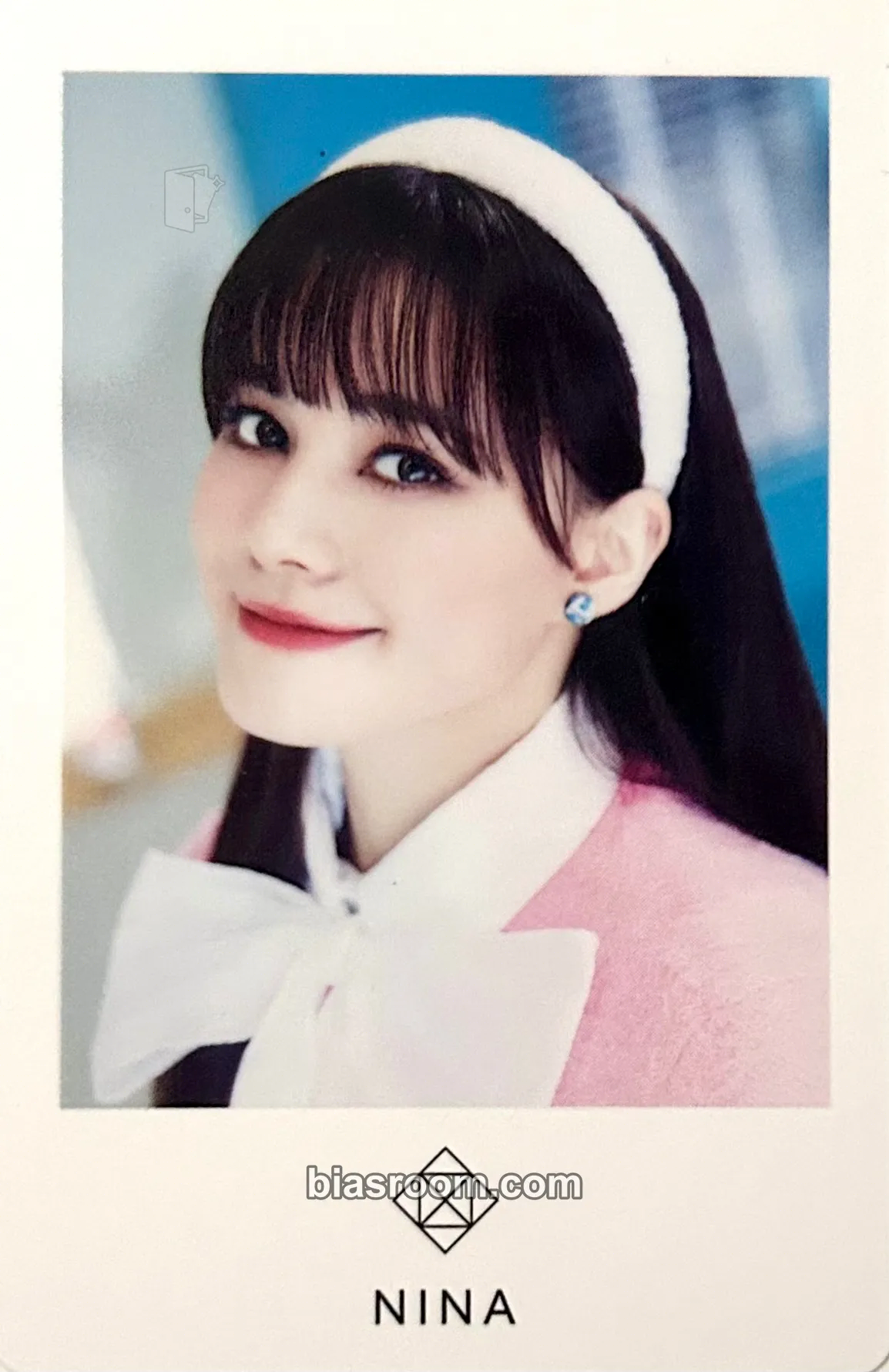 Nina “Asobo” official goods Photocard - NiziU - NiziU K-pop photocard