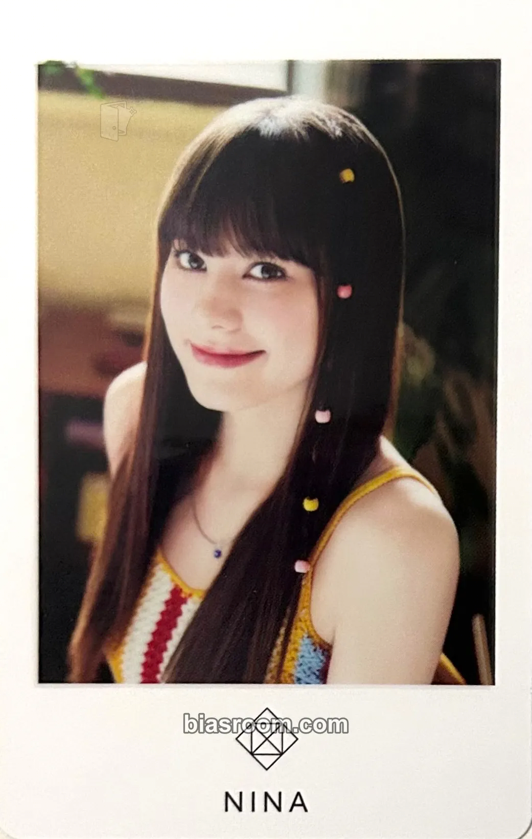 Nina NiziU Live With U 2023 "Coco! Nut Fes." Photocard - NiziU - NiziU K-pop photocard