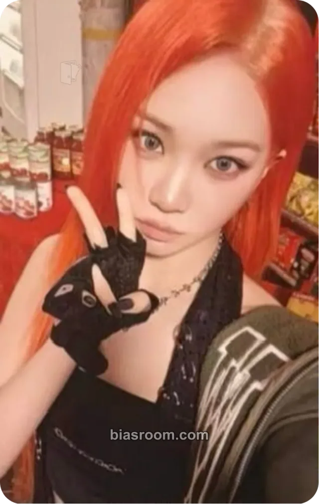 LE SSERAFIM - Kim Chaewon - SPAGHETTI Album makestar china winner benefit fansign