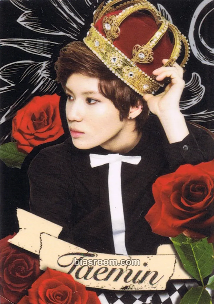 Taemin SHINee in Wonderland Photocard - SHINee - SHINee K-pop photocard