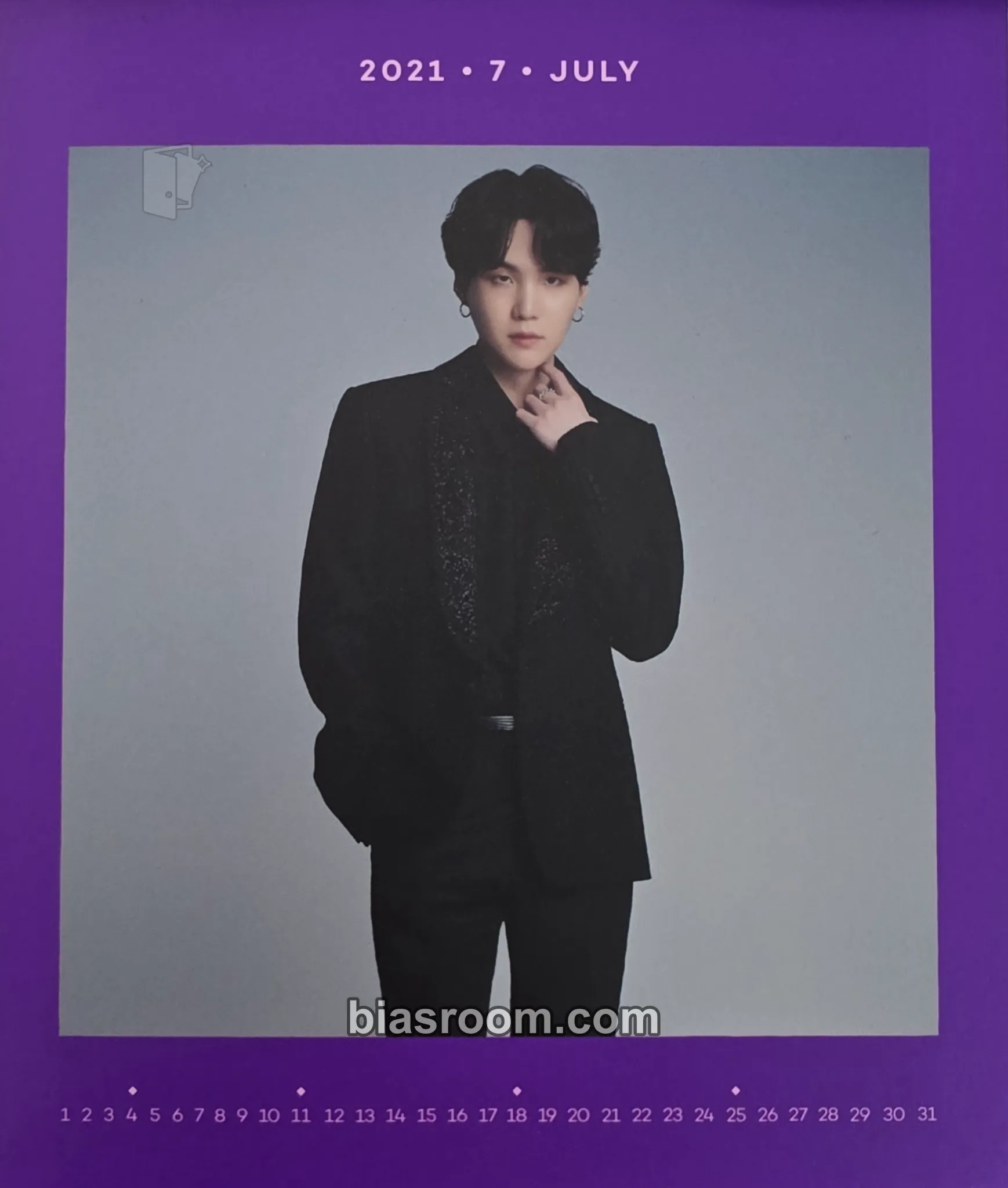 SUGA D'ICON Vol. 10 Photocard - BTS - BTS K-pop photocard