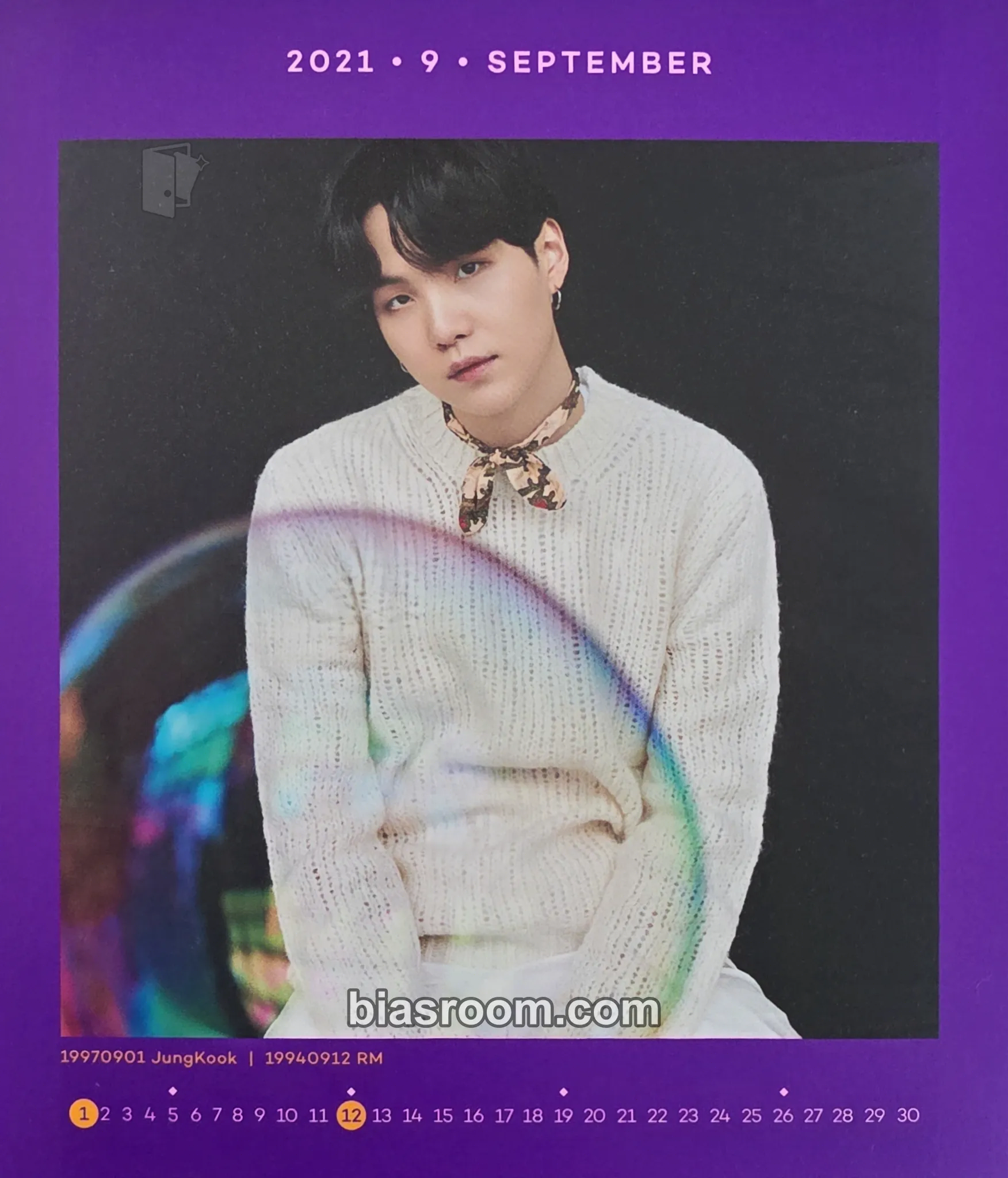 SUGA D'ICON Vol. 10 Photocard - BTS - BTS K-pop photocard