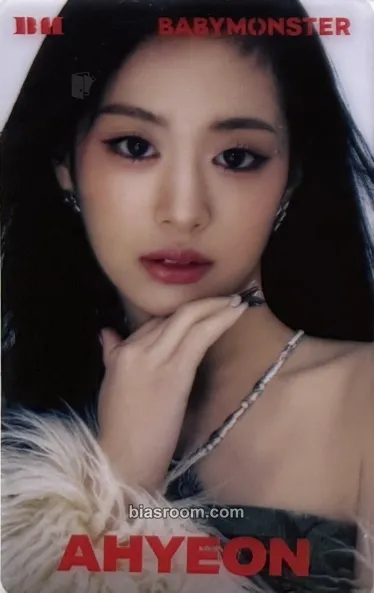 Ahyeon BABYMONS7ER Photocard - BABYMONSTER - BABYMONSTER K-pop photocard