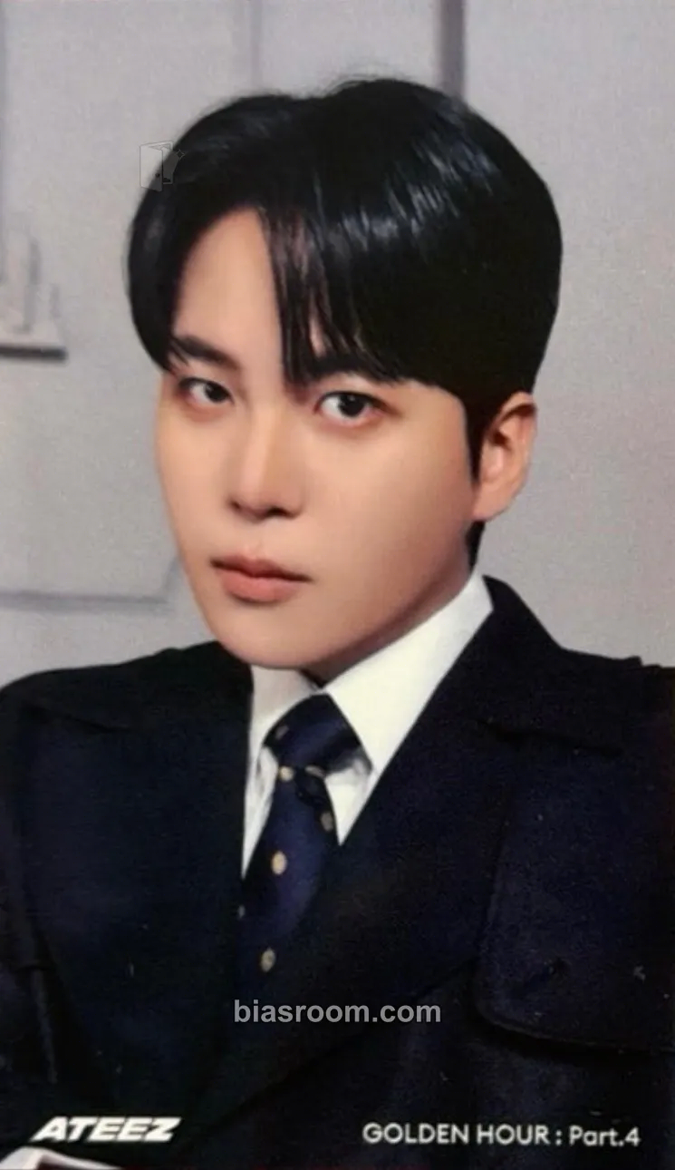 Jongho GOLDEN HOUR : Part.4 Photocard - ATEEZ - ATEEZ K-pop photocard