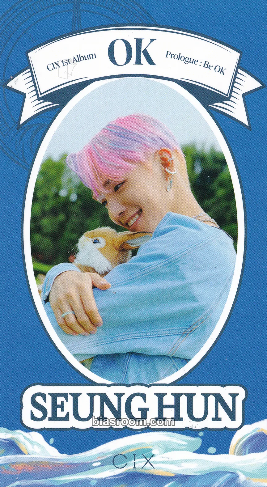 Seunghun ‘OK’ Prologue: Be OK Photocard - CIX - CIX K-pop photocard