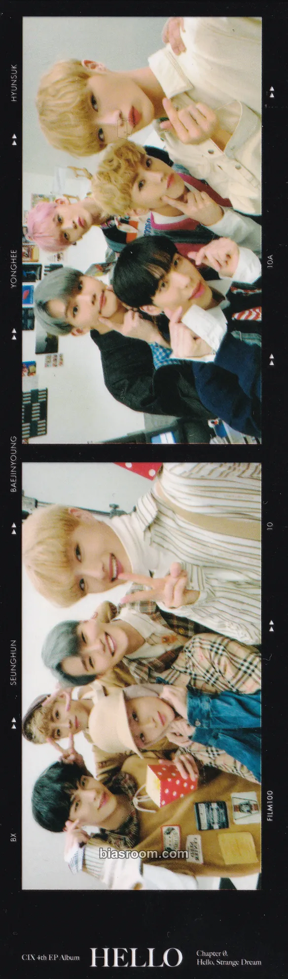 HELLO Chapter Ø. Hello, Strange Dream Photocard - CIX - CIX K-pop photocard