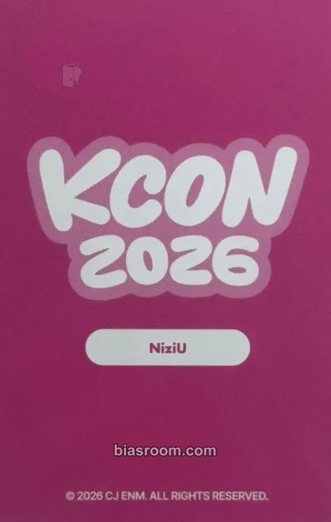 Mayuka Kcon Japan 2026 Photocard - NiziU | Bias Room
