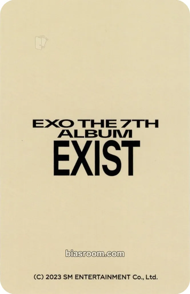 Sehun EXIST Photocard - EXO | Bias Room