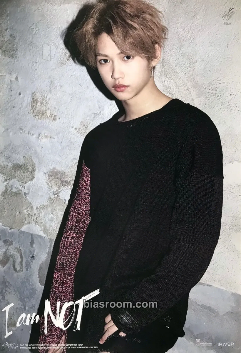 Felix I am NOT Photocard - Stray Kids - Stray Kids K-pop photocard
