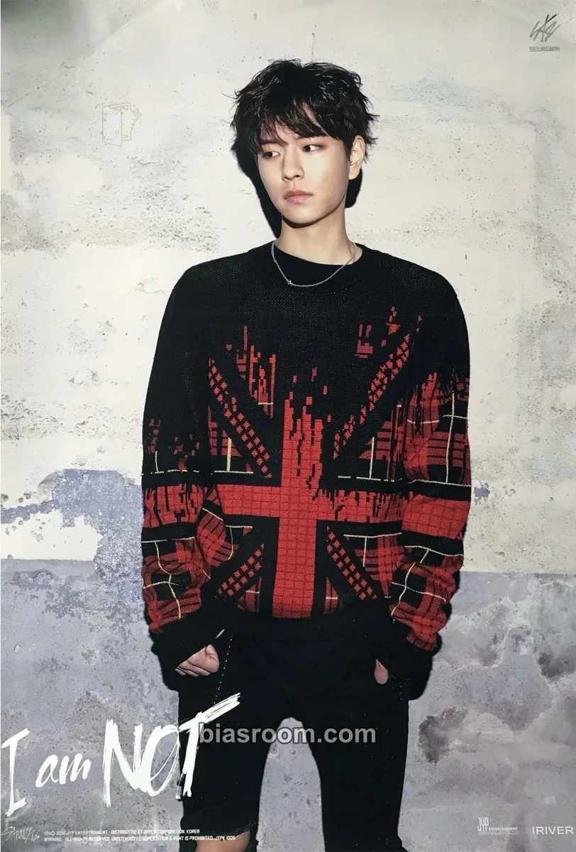 Seungmin I am NOT Photocard - Stray Kids - Stray Kids K-pop photocard