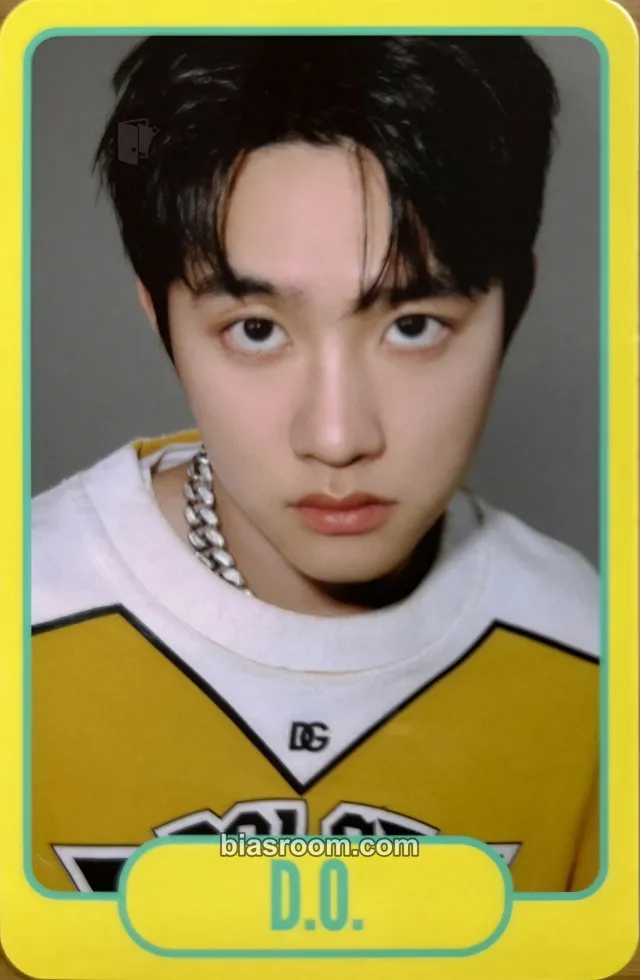 D.O. EXO POP UP <EXOcial Club - Cream Soda> in Seoul Photocard - EXO - EXO K-pop photocard