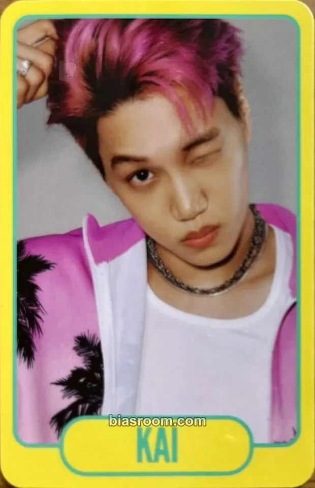 Kai EXO POP UP <EXOcial Club - Cream Soda> in Seoul Photocard - EXO - EXO K-pop photocard