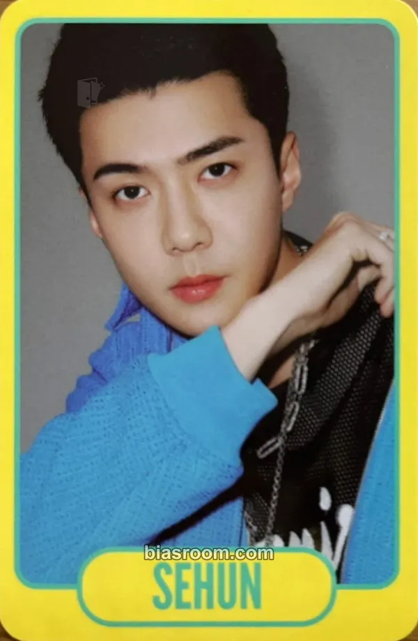 Sehun EXO POP UP <EXOcial Club - Cream Soda> in Seoul Photocard - EXO - EXO K-pop photocard