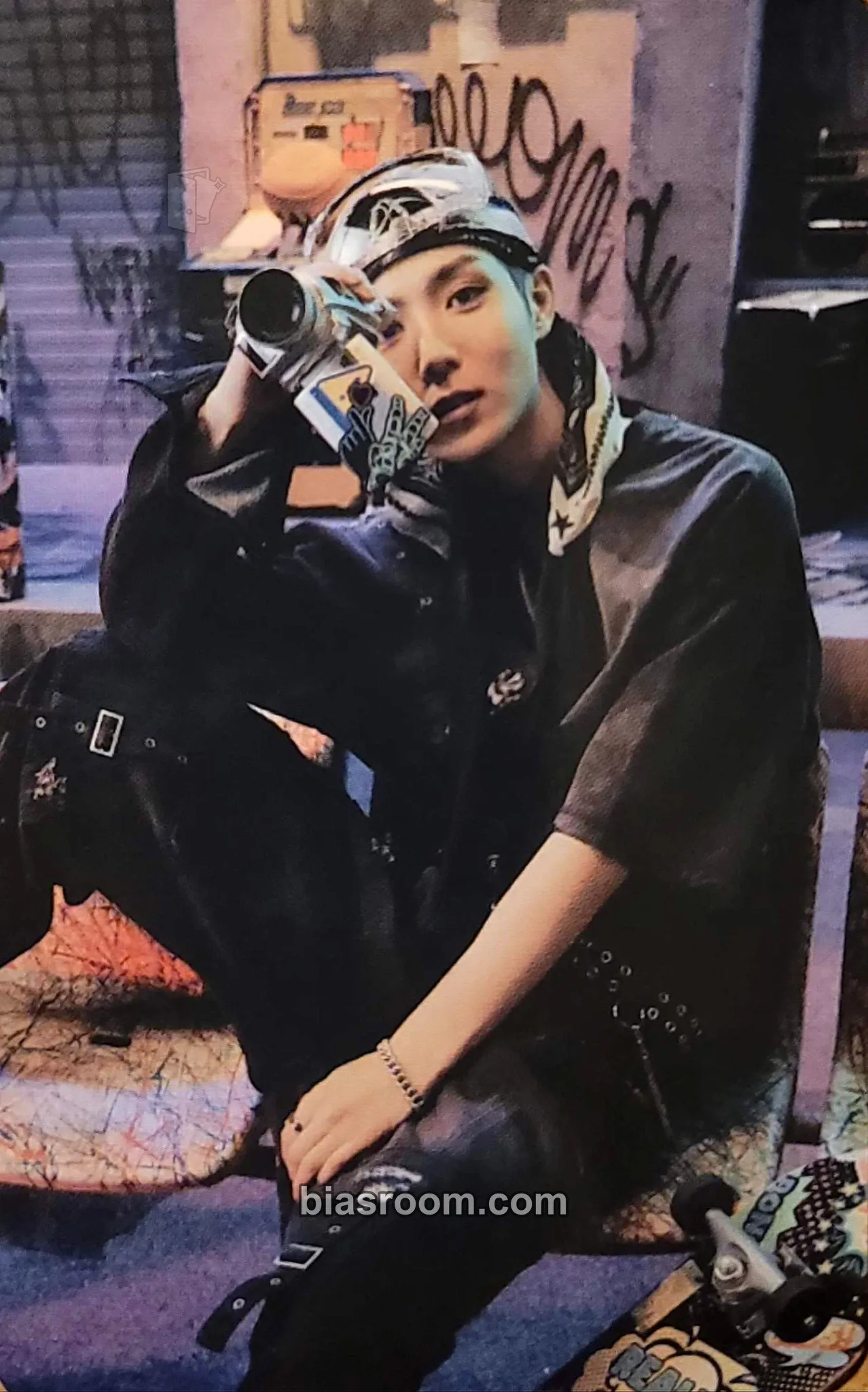 Minje Smoke Point Photocard - ALL(H)OURS - ALL(H)OURS K-pop photocard