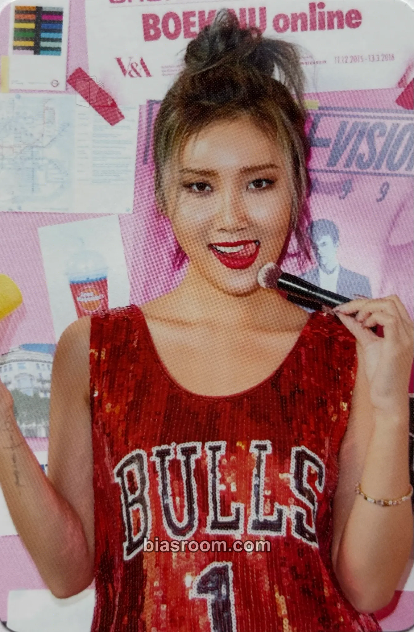 Hwasa 2017 Season’s Greetings Photocard - MAMAMOO - MAMAMOO K-pop photocard