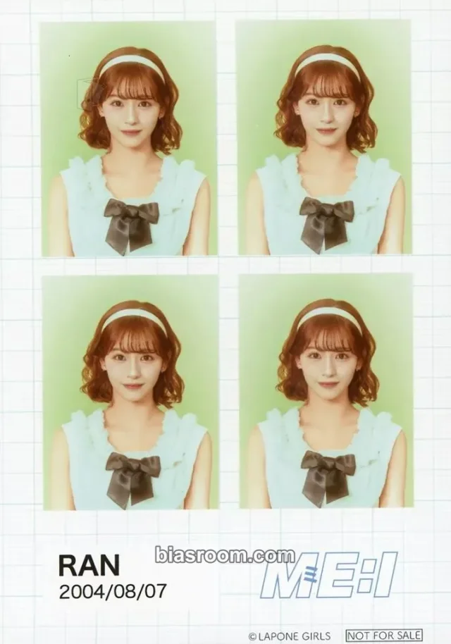 Ran ME:I MUSE K-pop photocard