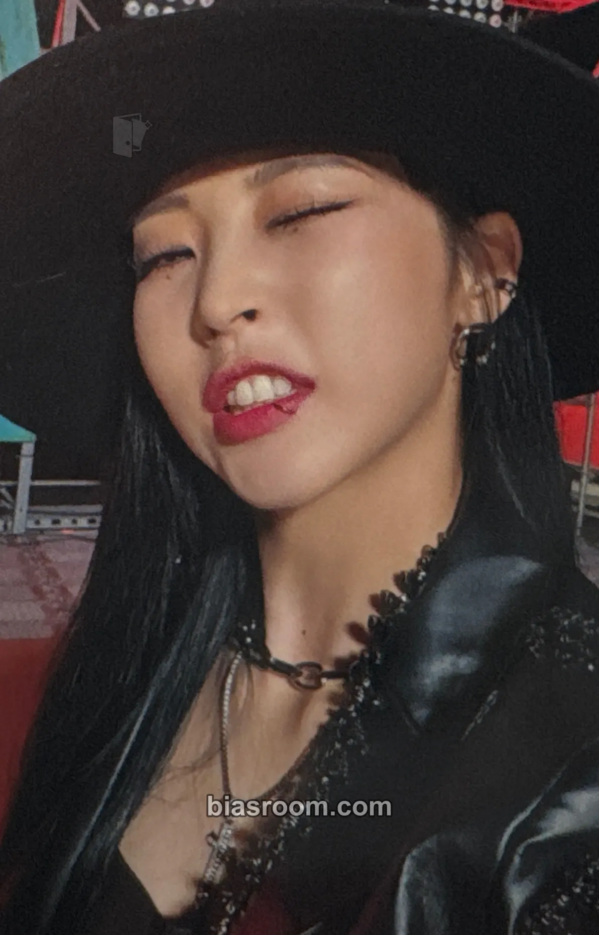 Moonbyul MIC ON Photocard - MAMAMOO - MAMAMOO K-pop photocard