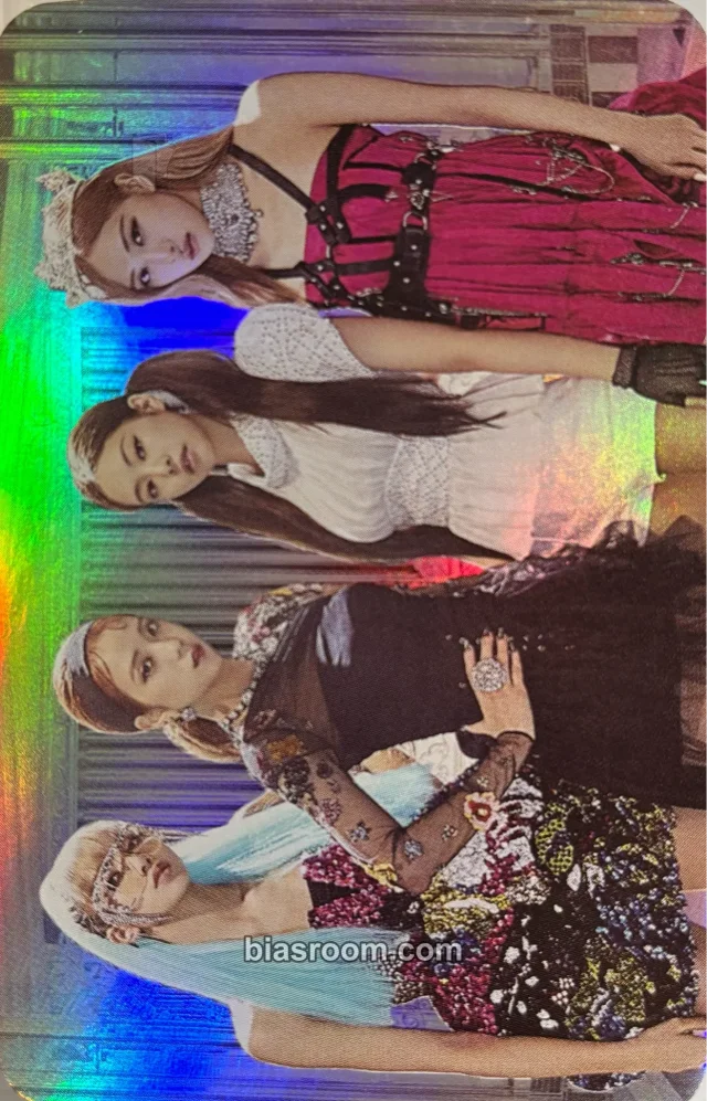 BLACKPINK - Other merch photocard holographic (hologram)