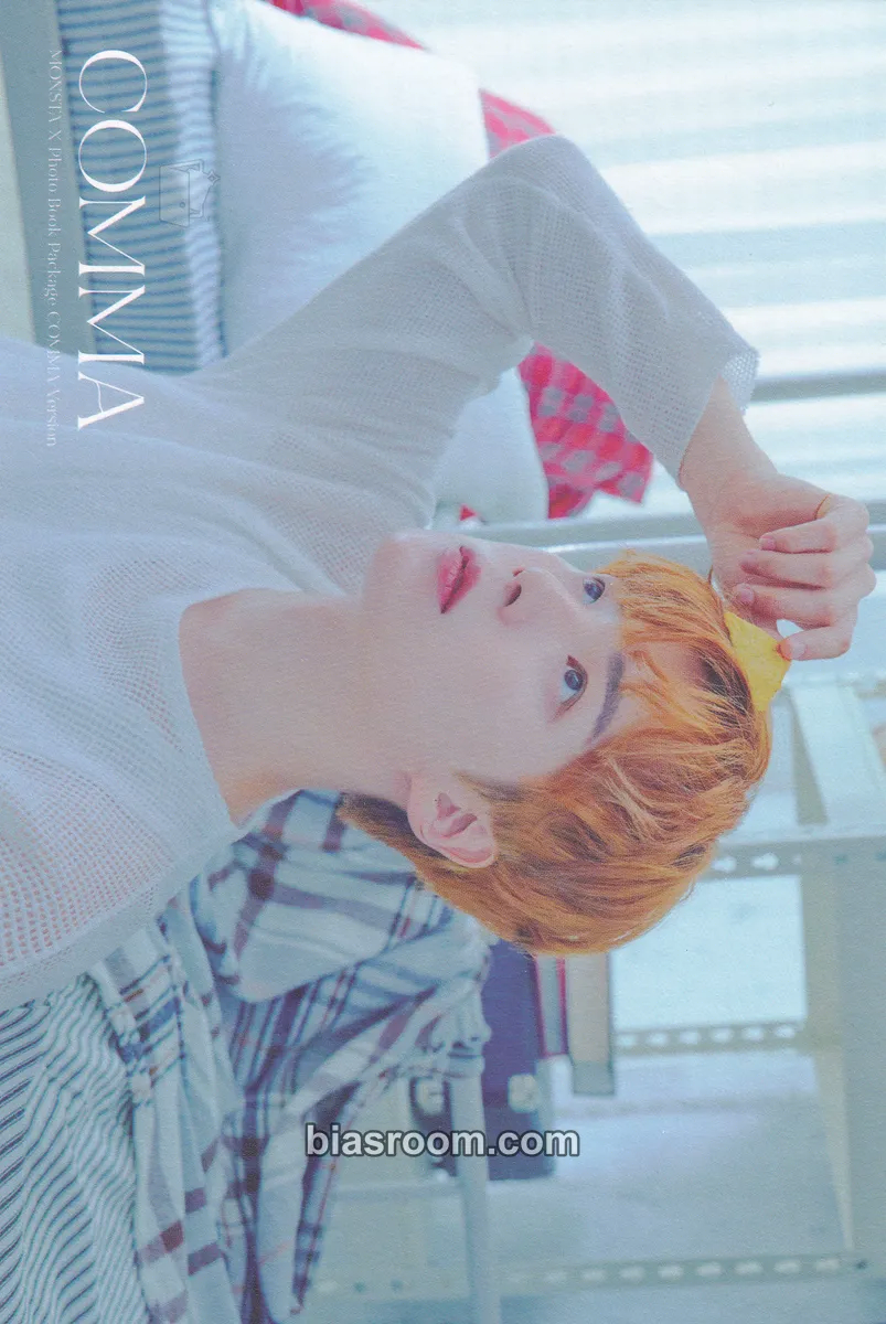 Minhyuk 2020 Photobooks (Comma & Xiesta) Photocard - MONSTA X - MONSTA X K-pop photocard